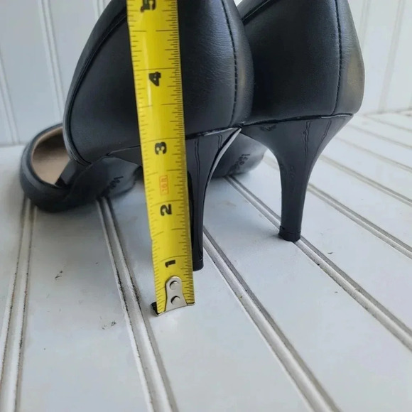 ZARA Womens Navy BLUE Silver Metallic KNIT V-NECK Mink DRESS Long Sleeve Sz M - Picture 12 of 14